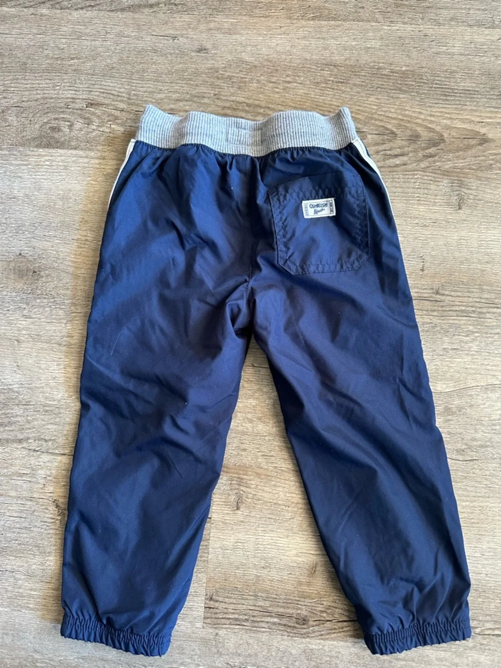 Vintage OshKosh B'gosh Navy Sweatpants with White Side Stripes